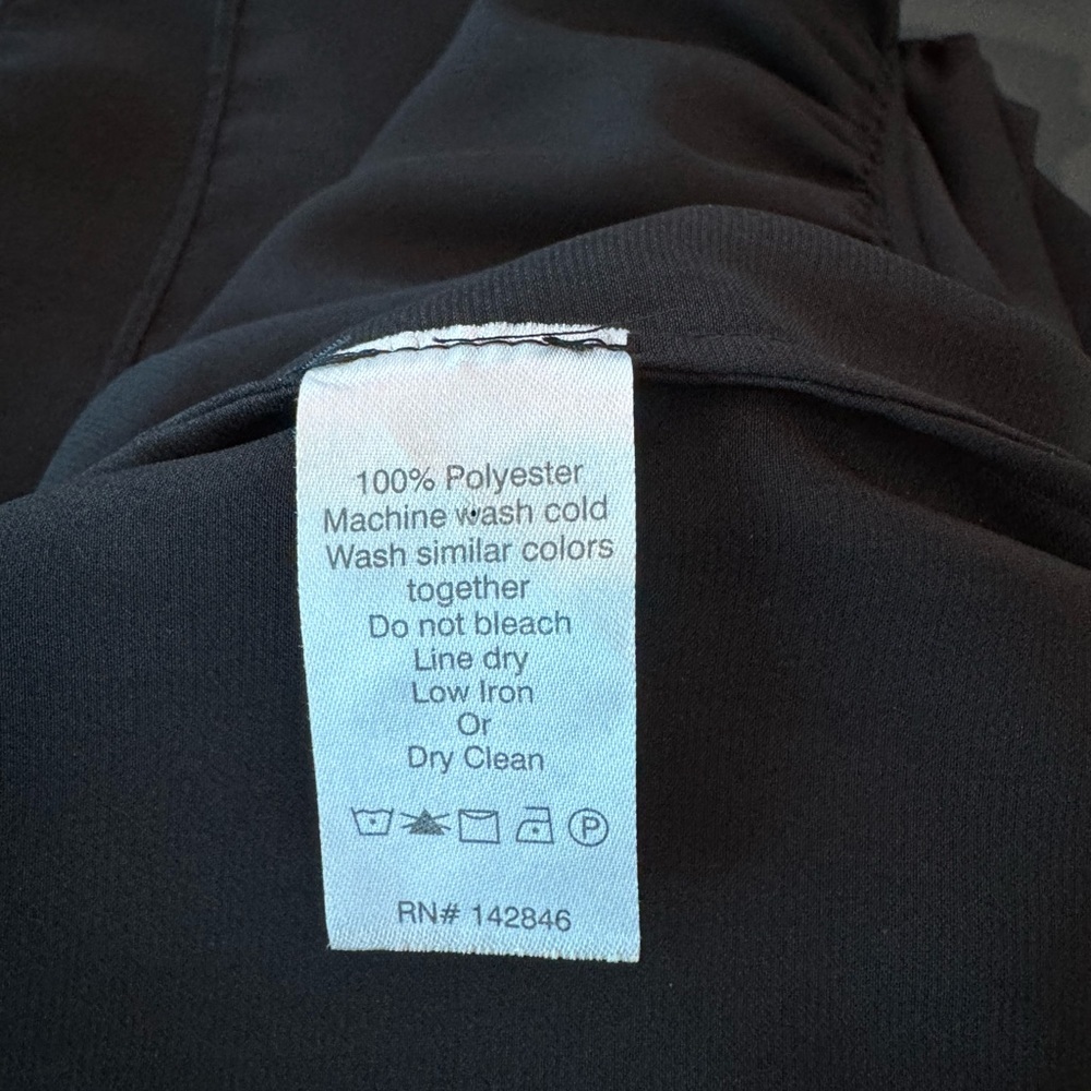 RHODE Black Mock Neck Tent Dress | Size: XS - Picture 7 of 8